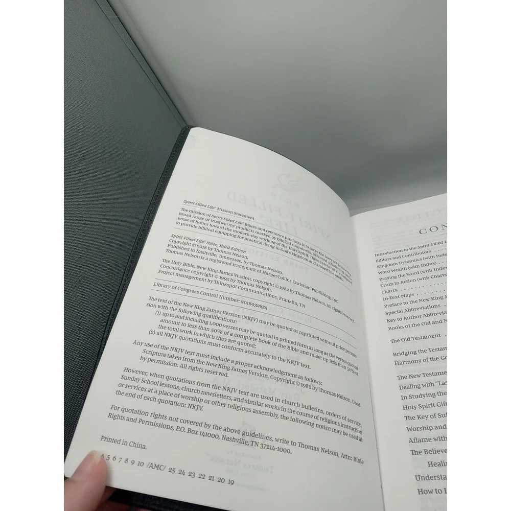 NKJV, Spirit-Filled Life Bible - Third Edition - Genuine Leather  Read